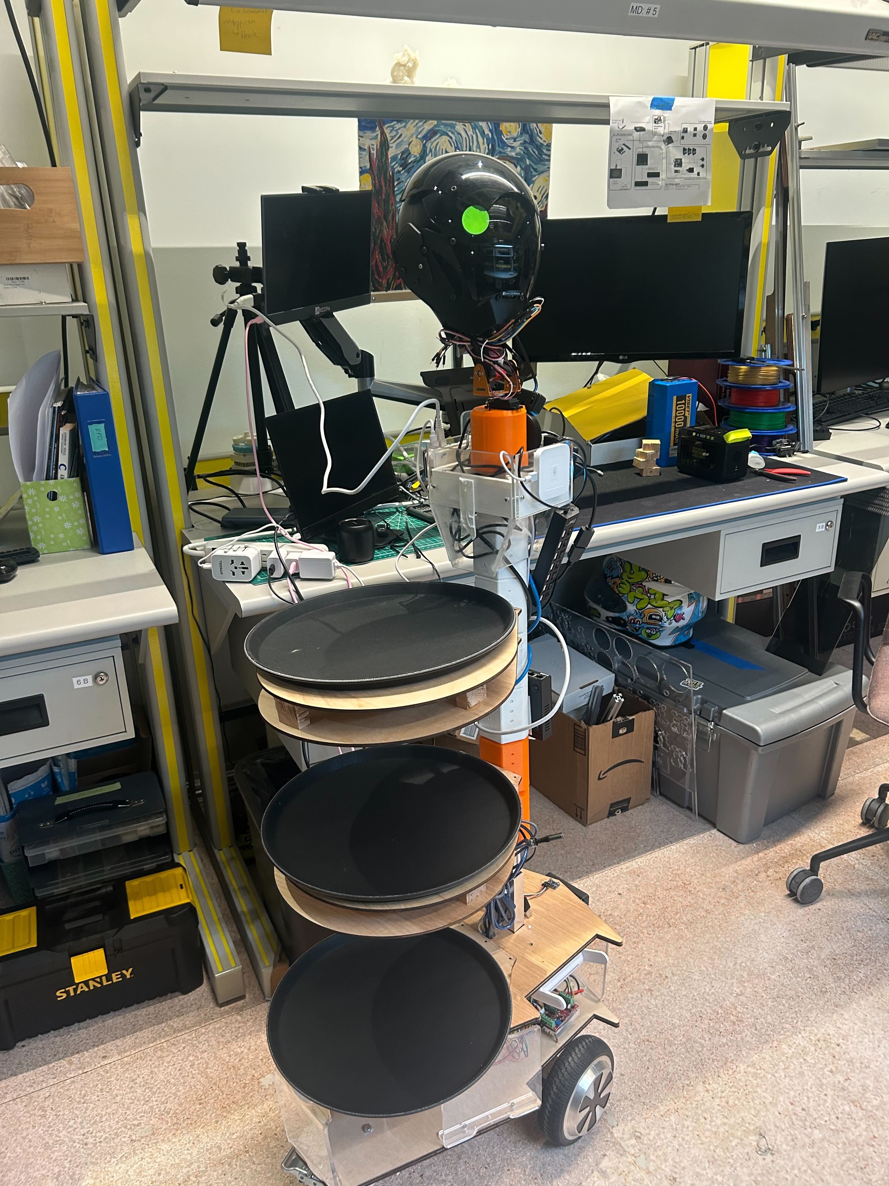 3Netra full robot body prototype in lab